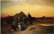 unknow artist Arab or Arabic people and life. Orientalism oil paintings  442 oil painting on canvas